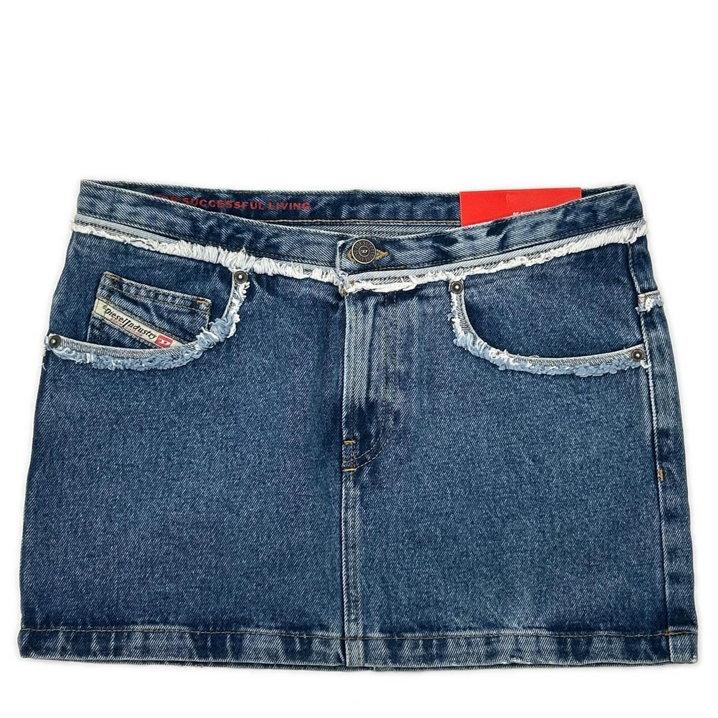 DIESEL ディーゼル ブルー DE-RON デニム ショートスカート スカート