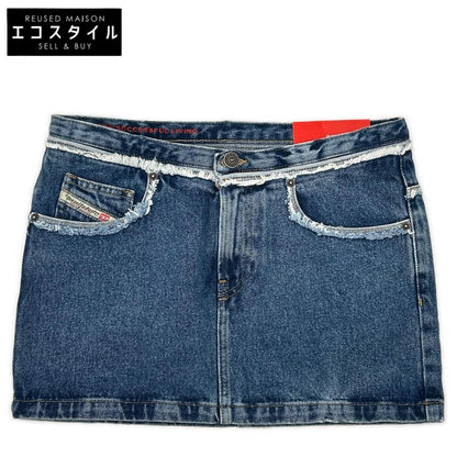 DIESEL ディーゼル ブルー DE-RON デニム ショートスカート スカート