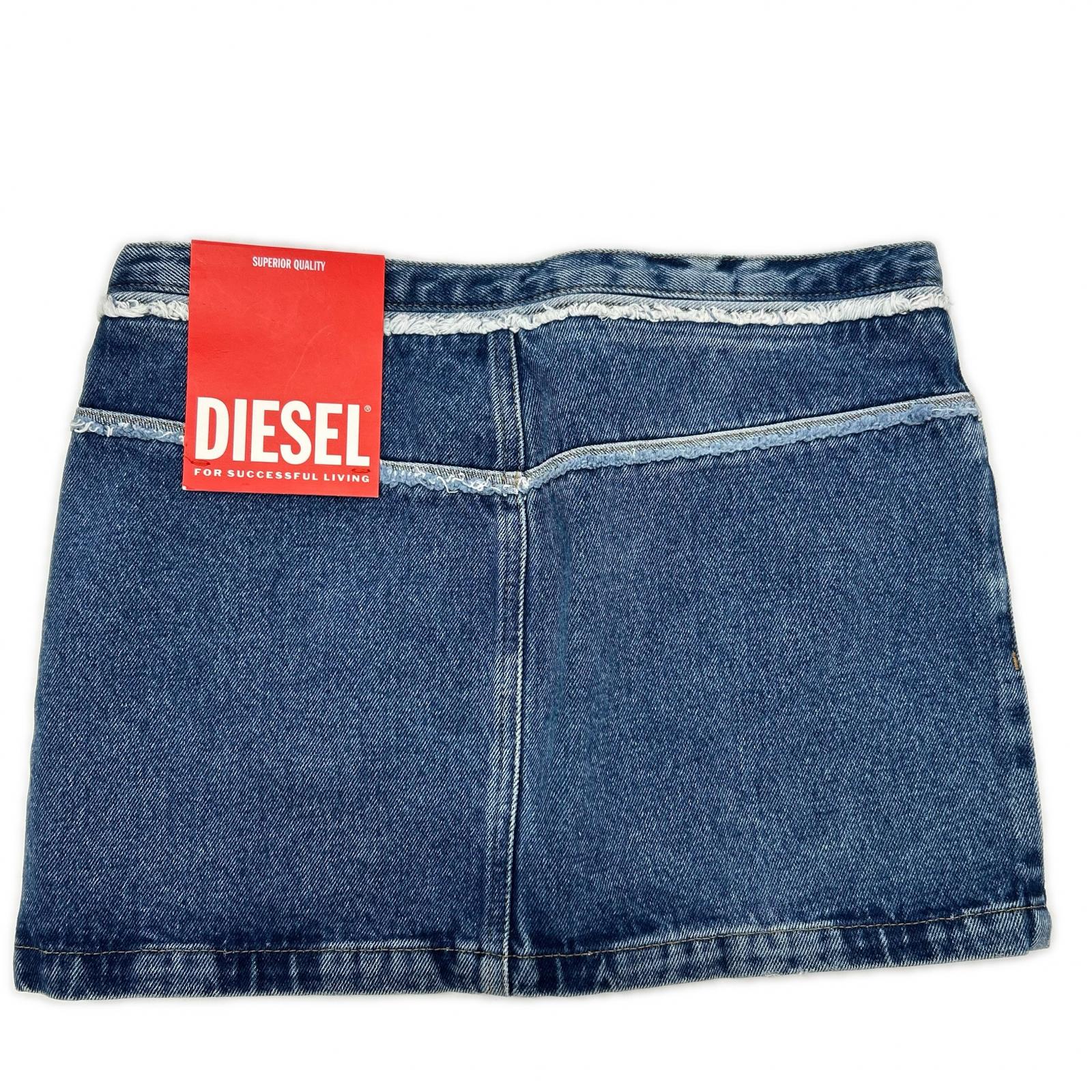 DIESEL ディーゼル ブルー DE-RON デニム ショートスカート スカート