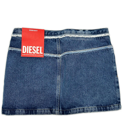 DIESEL ディーゼル ブルー DE-RON デニム ショートスカート スカート