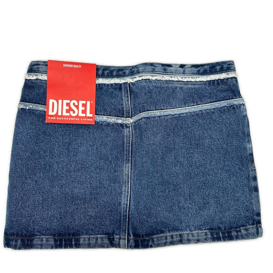 DIESEL ディーゼル ブルー DE-RON デニム ショートスカート スカート