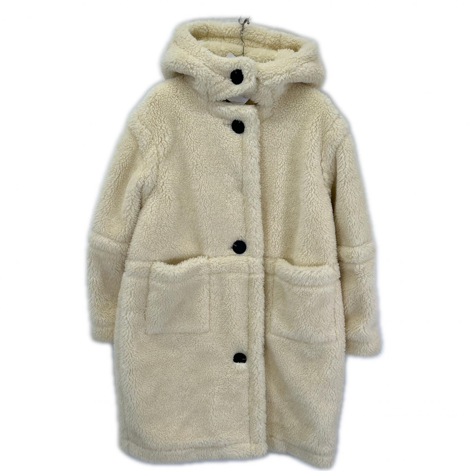 sea NEW YORK シーニューヨーク AW19-113 アイボリー フーディ ボアコート コート
