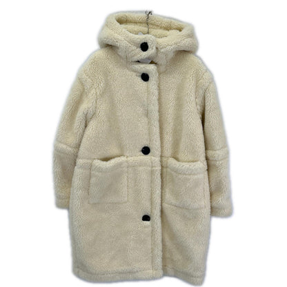 sea NEW YORK シーニューヨーク AW19-113 アイボリー フーディ ボアコート コート