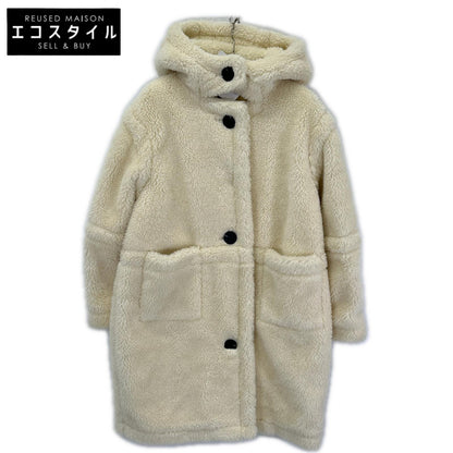 sea NEW YORK シーニューヨーク AW19-113 アイボリー フーディ ボアコート コート