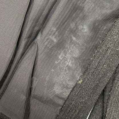 COMMEdesGARCONS HOMME コムデギャルソンオム 97AW HJ-040055・HP-04007M ブラック 素材切り替え 田中オム テーラードジャケット パンツ セットアップ スーツ セットアップ