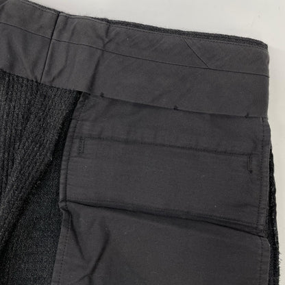 COMMEdesGARCONS HOMME コムデギャルソンオム 97AW HJ-040055・HP-04007M ブラック 素材切り替え 田中オム テーラードジャケット パンツ セットアップ スーツ セットアップ
