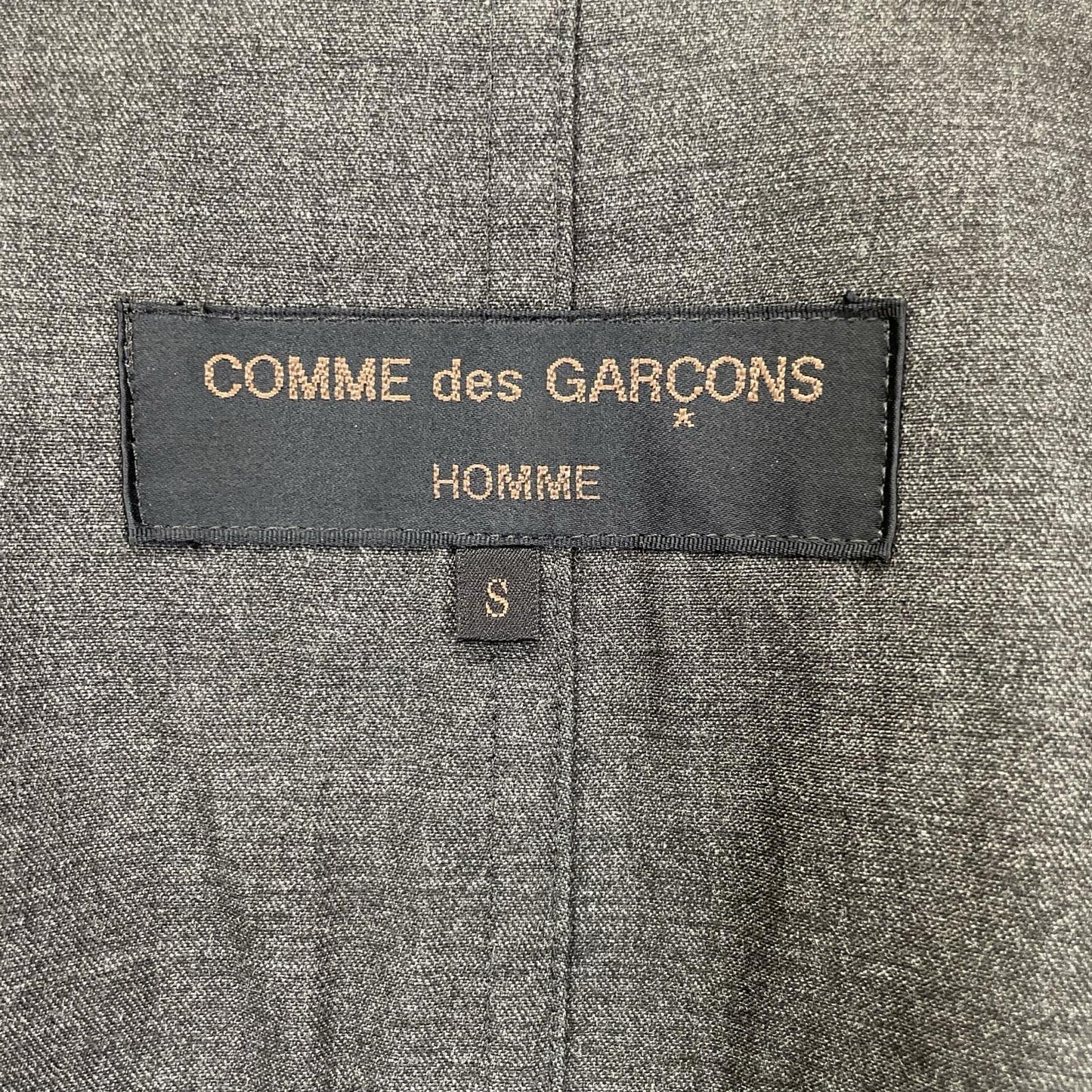 COMMEdesGARCONS HOMME コムデギャルソンオム 97AW HJ-040055・HP-04007M ブラック 素材切り替え 田中オム テーラードジャケット パンツ セットアップ スーツ セットアップ
