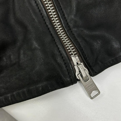 All Saints オールセインツ ブラック シープレザー ダブルライダース ジャケット ジャケット
