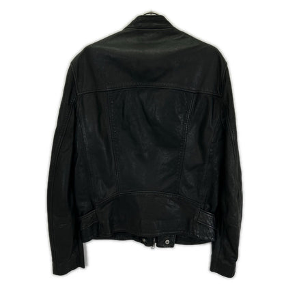 All Saints オールセインツ ブラック シープレザー ダブルライダース ジャケット ジャケット