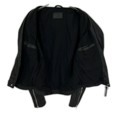 All Saints オールセインツ ブラック シープレザー ダブルライダース ジャケット ジャケット