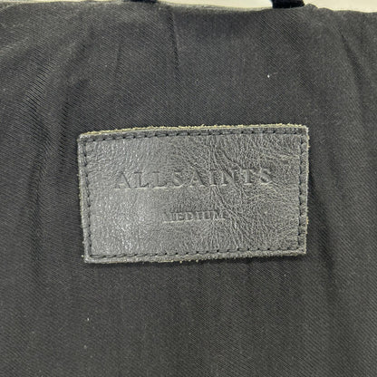 All Saints オールセインツ ブラック シープレザー ダブルライダース ジャケット ジャケット