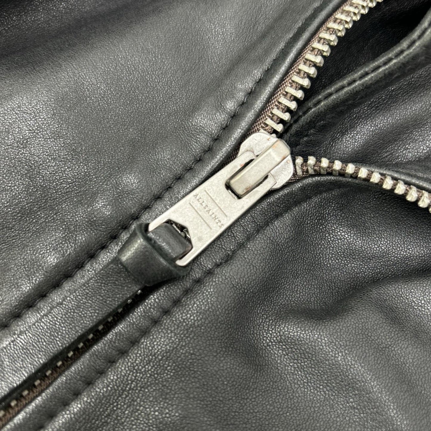 All Saints オールセインツ ブラック シープレザー ダブルライダース ジャケット ジャケット
