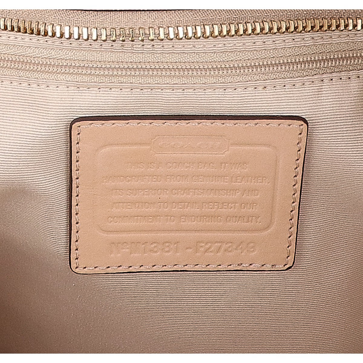 COACH コーチ F27349 シティ レザー トートバッグ