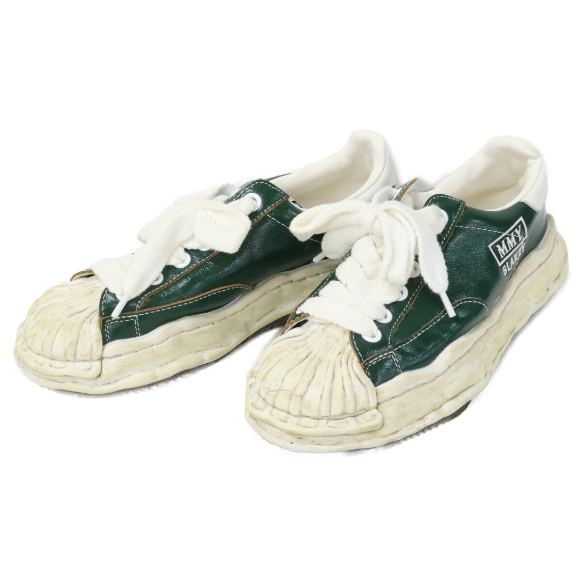 Maison MIHARA YASUHIRO メゾンミハラヤスヒロ 【美品】A14FW736-056 BLAKEY WRINKLE LT LO ローカットスニーカー シューズ