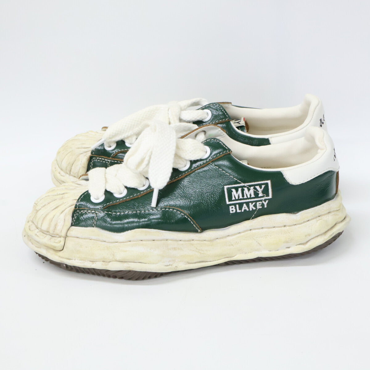 Maison MIHARA YASUHIRO メゾンミハラヤスヒロ 【美品】A14FW736-056 BLAKEY WRINKLE LT LO ローカットスニーカー シューズ