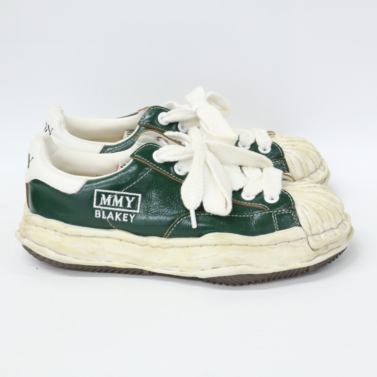Maison MIHARA YASUHIRO メゾンミハラヤスヒロ 【美品】A14FW736-056 BLAKEY WRINKLE LT LO ローカットスニーカー シューズ