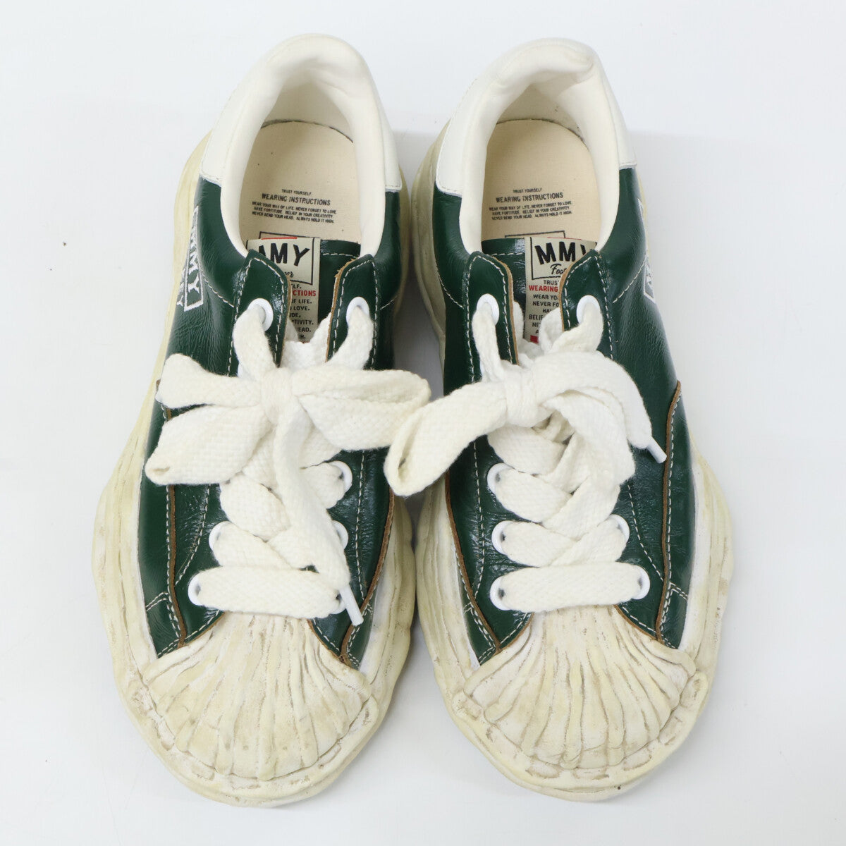 Maison MIHARA YASUHIRO メゾンミハラヤスヒロ 【美品】A14FW736-056 BLAKEY WRINKLE LT LO ローカットスニーカー シューズ