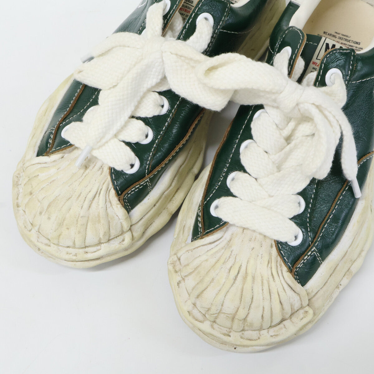 Maison MIHARA YASUHIRO メゾンミハラヤスヒロ 【美品】A14FW736-056 BLAKEY WRINKLE LT LO ローカットスニーカー シューズ