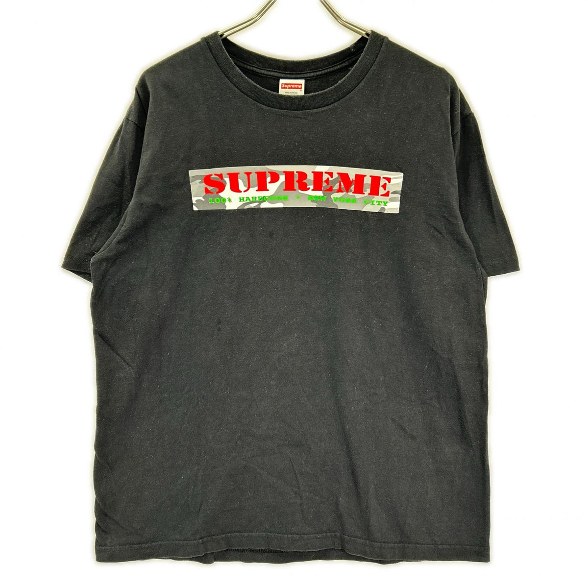 Supreme Supreme 25SS black HARDCORE Tee/short-sleeve cut-and-sew top