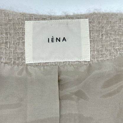 IENA イエナ 24AW ベージュ ウールモヘヤ カラーレス ループコート コート