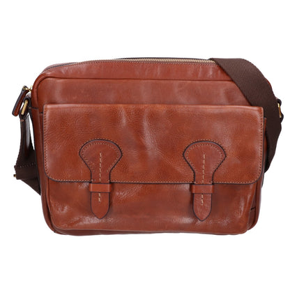 FOSSIL フォッシル クーリエ レザー ショルダーバッグ