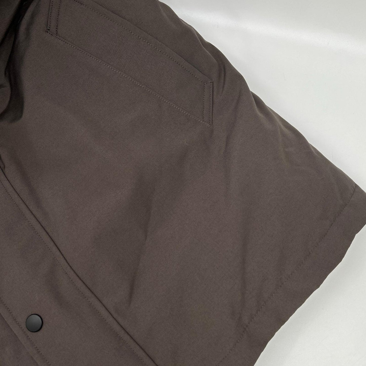 a day in the life UNITED ARROWS アデイインザライフ ユナイテッドアローズ ブラウン フェイクファー フルジップ ボタンダウンコート コート