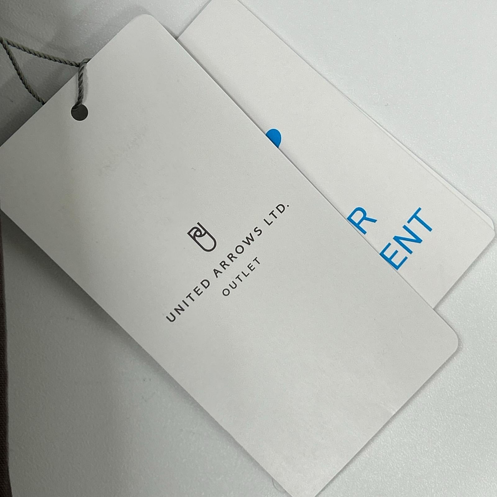a day in the life UNITED ARROWS アデイインザライフ ユナイテッドアローズ ブラウン フェイクファー フルジップ ボタンダウンコート コート