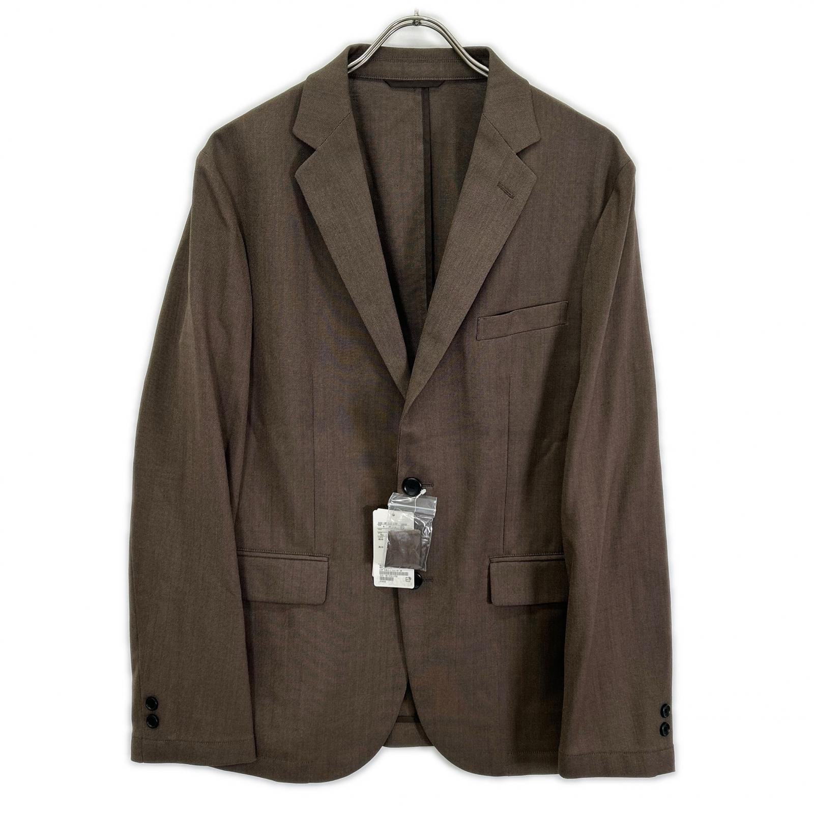 green label relaxing Green Label Relaxing 【×SOLOTEX】Brown Washable Hopsack NT 2B Jacket Jacket