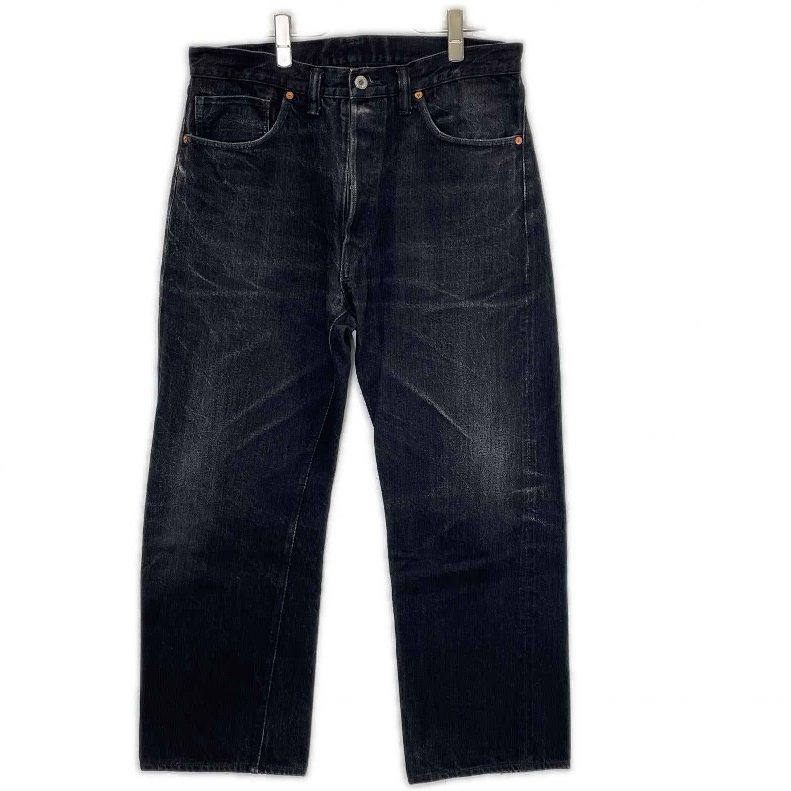 TCB JEANS&CO. ティーシービージーンズ 大戦モデル ブラック ネルポケット ボタンフライ 13,5oz Late S40's Jeans ボトムス