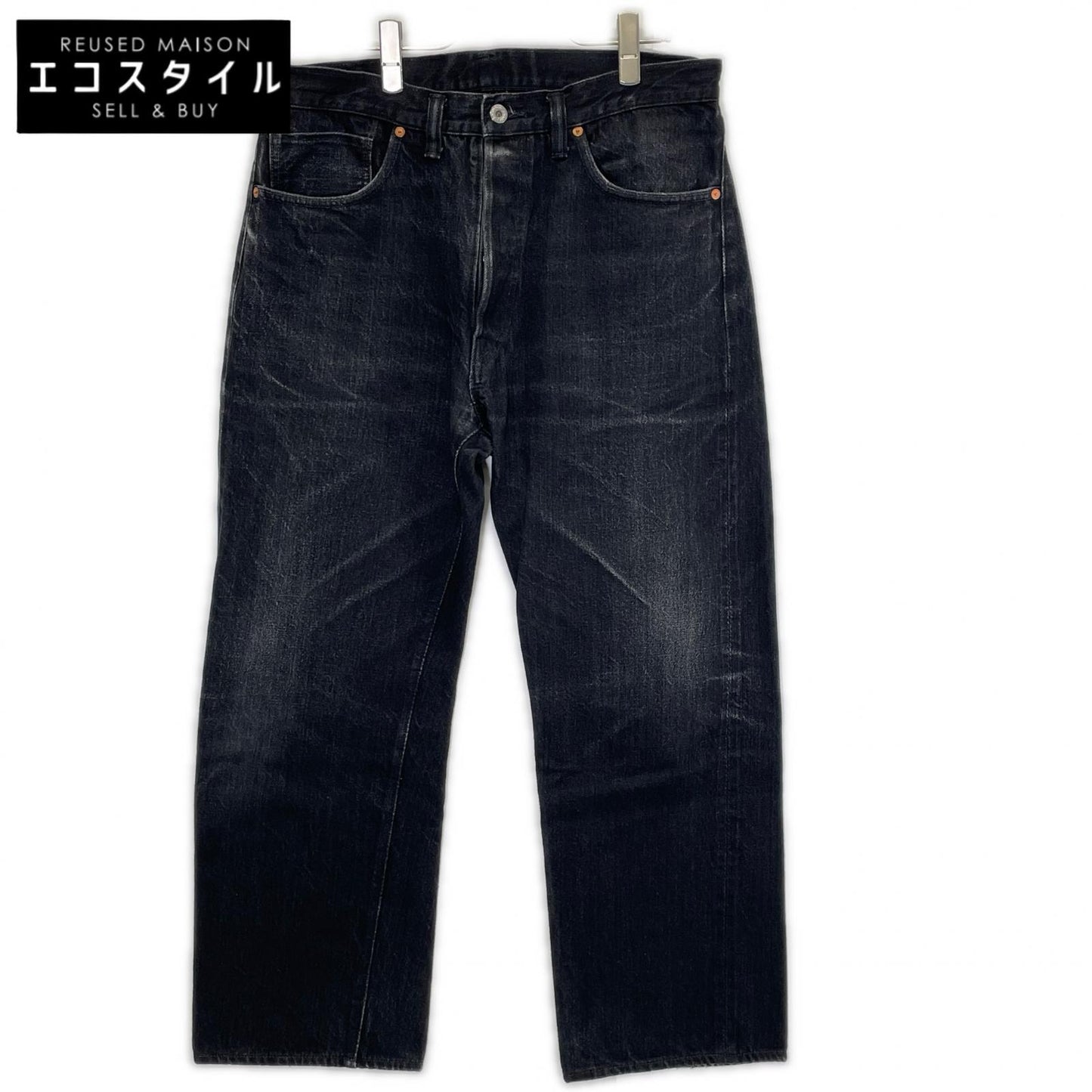 TCB JEANS&CO. ティーシービージーンズ 大戦モデル ブラック ネルポケット ボタンフライ 13,5oz Late S40's Jeans ボトムス