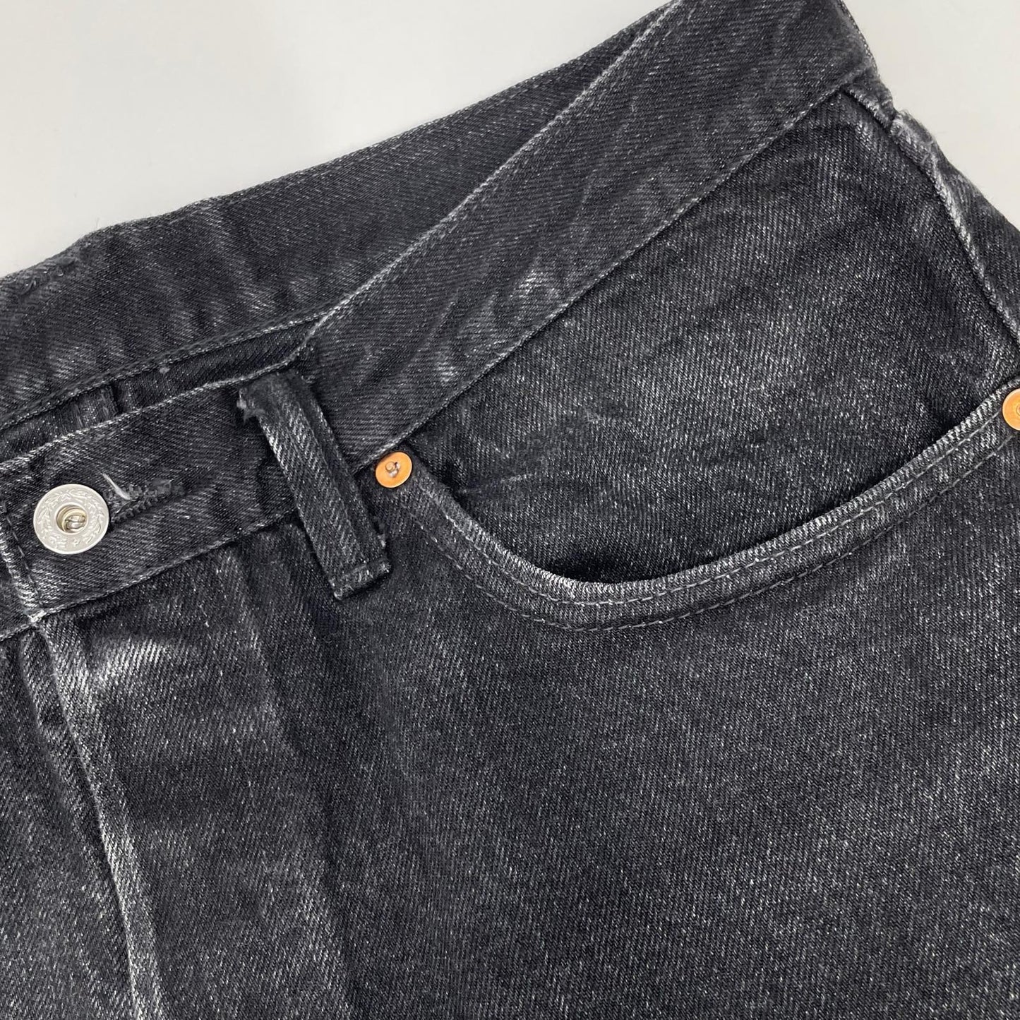 TCB JEANS&CO. ティーシービージーンズ 大戦モデル ブラック ネルポケット ボタンフライ 13,5oz Late S40's Jeans ボトムス