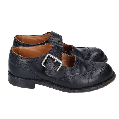 Tricker's トリッカーズ L6011 MARY JANE ウィングチップ レザーシューズ シューズ