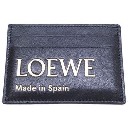 LOEWE ロエベ 【新品同様】CLE0322X01 0010946846 シャイニーナパカーフ エンボスロゴ カードケース