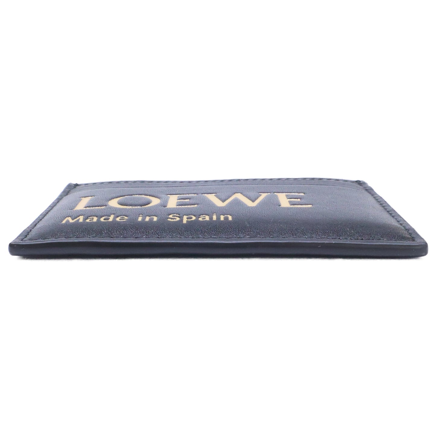 LOEWE ロエベ 【新品同様】CLE0322X01 0010946846 シャイニーナパカーフ エンボスロゴ カードケース