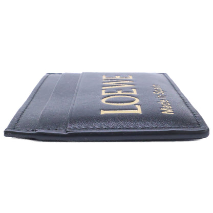 LOEWE ロエベ 【新品同様】CLE0322X01 0010946846 シャイニーナパカーフ エンボスロゴ カードケース
