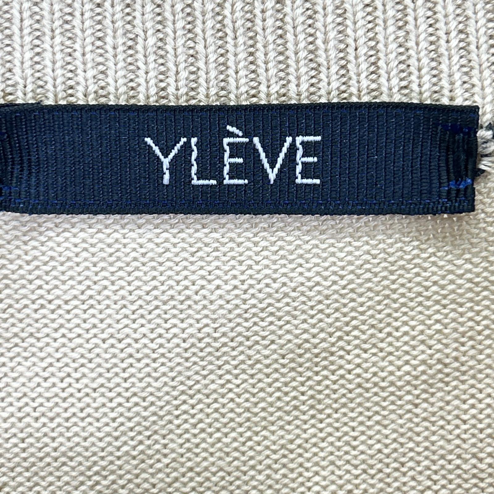 YLEVE YLEVE beige crew-neck knit dress