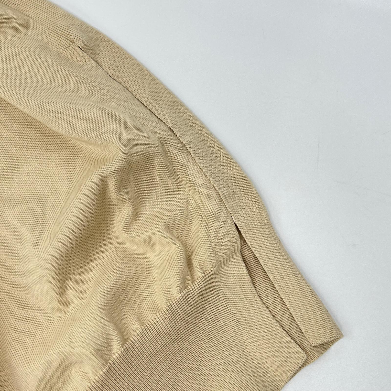 YLEVE YLEVE beige crew-neck knit dress