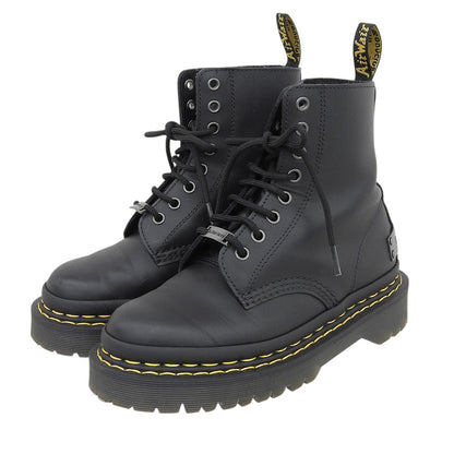 Dr.Martens ドクターマーチン 美品 1460 BEX DS PLTD 8EYE BOOT 8ホールブーツ シューズ レディース レザー ブラック UK 4 27880001 シューズ