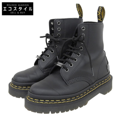Dr.Martens ドクターマーチン 美品 1460 BEX DS PLTD 8EYE BOOT 8ホールブーツ シューズ レディース レザー ブラック UK 4 27880001 シューズ