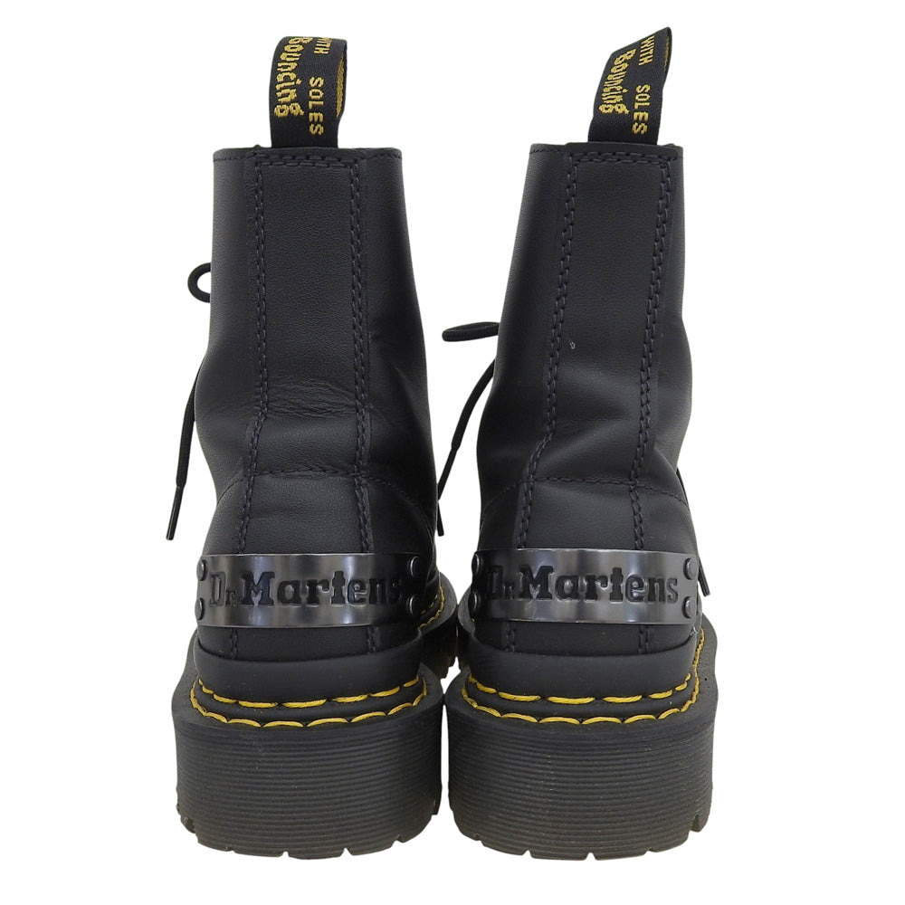 Dr.Martens ドクターマーチン 美品 1460 BEX DS PLTD 8EYE BOOT 8ホールブーツ シューズ レディース レザー ブラック UK 4 27880001 シューズ