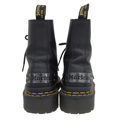 Dr.Martens ドクターマーチン 美品 1460 BEX DS PLTD 8EYE BOOT 8ホールブーツ シューズ レディース レザー ブラック UK 4 27880001 シューズ