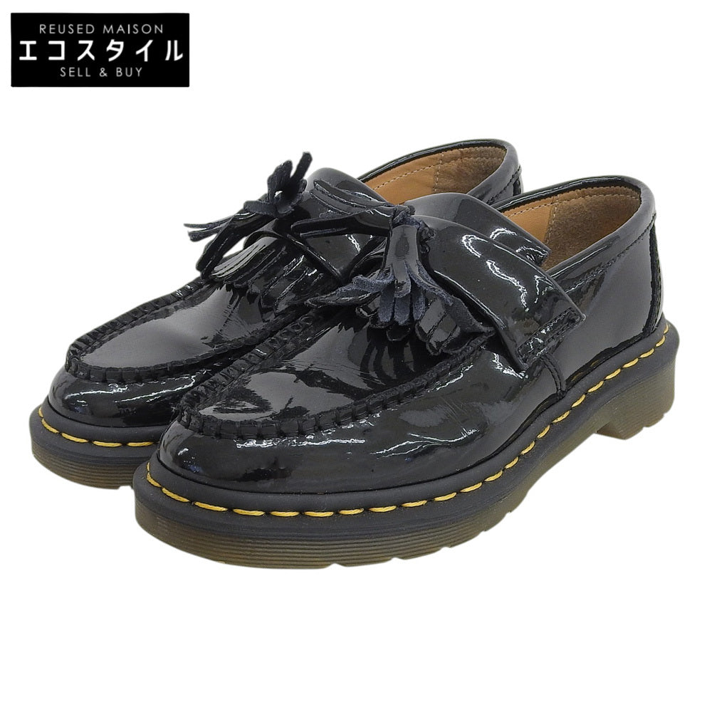 Dr.Martens ドクターマーチン 美品 ADRIAN TASSEL LOAFER / タッセルローファー シューズ レディース パテント ブラック UK 4 25261001 シューズ