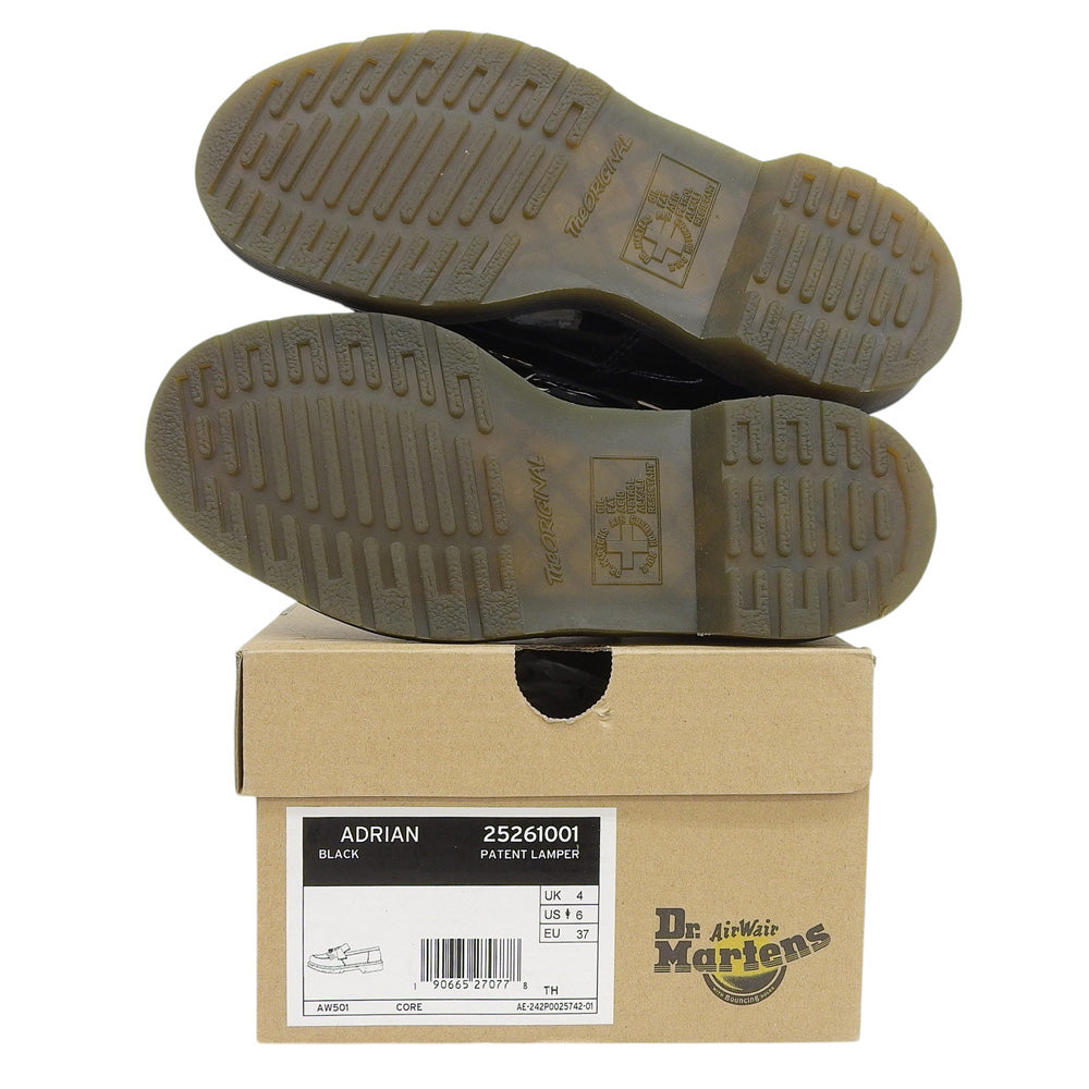 Dr.Martens ドクターマーチン 美品 ADRIAN TASSEL LOAFER / タッセルローファー シューズ レディース パテント ブラック UK 4 25261001 シューズ