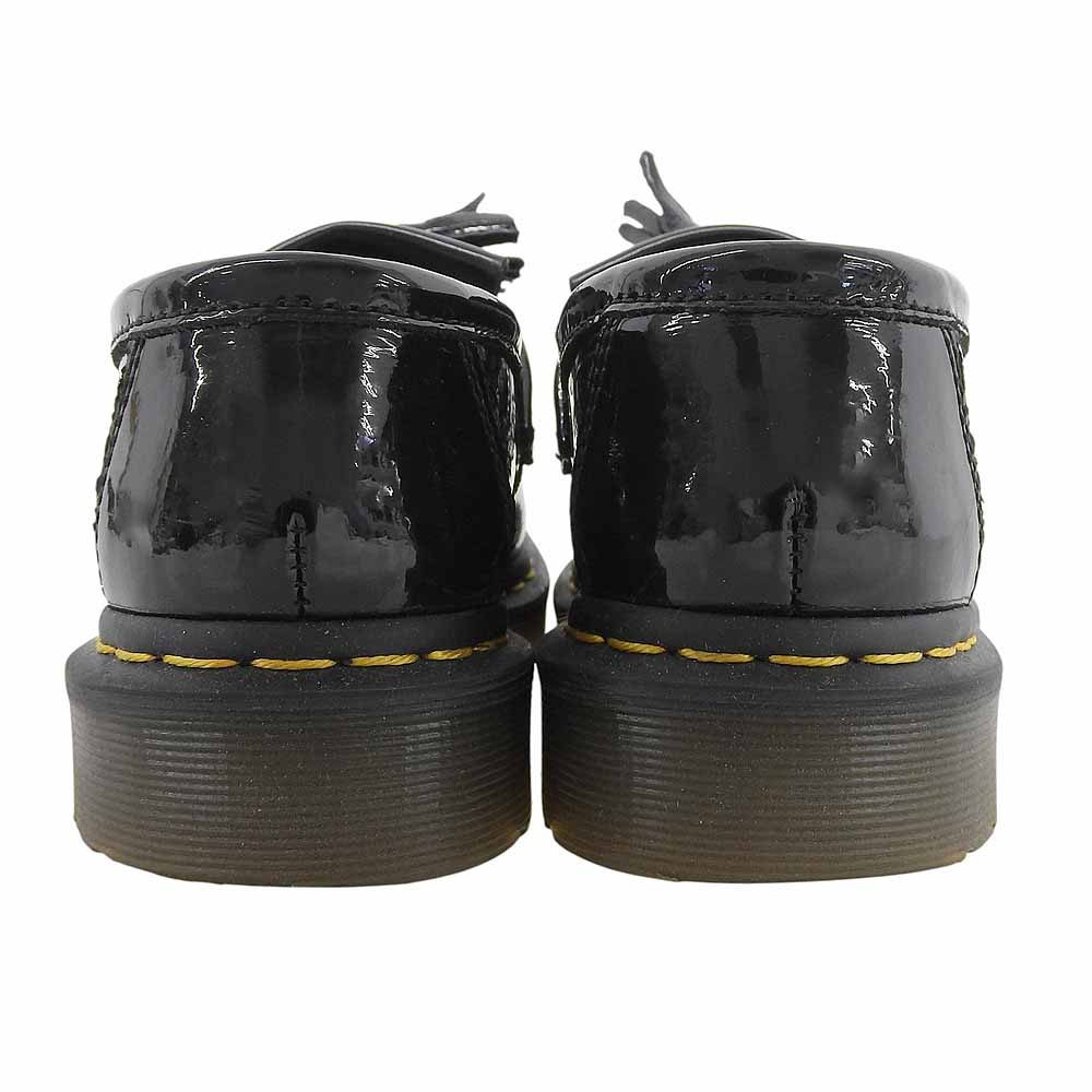 Dr.Martens ドクターマーチン 美品 ADRIAN TASSEL LOAFER / タッセルローファー シューズ レディース パテント ブラック UK 4 25261001 シューズ