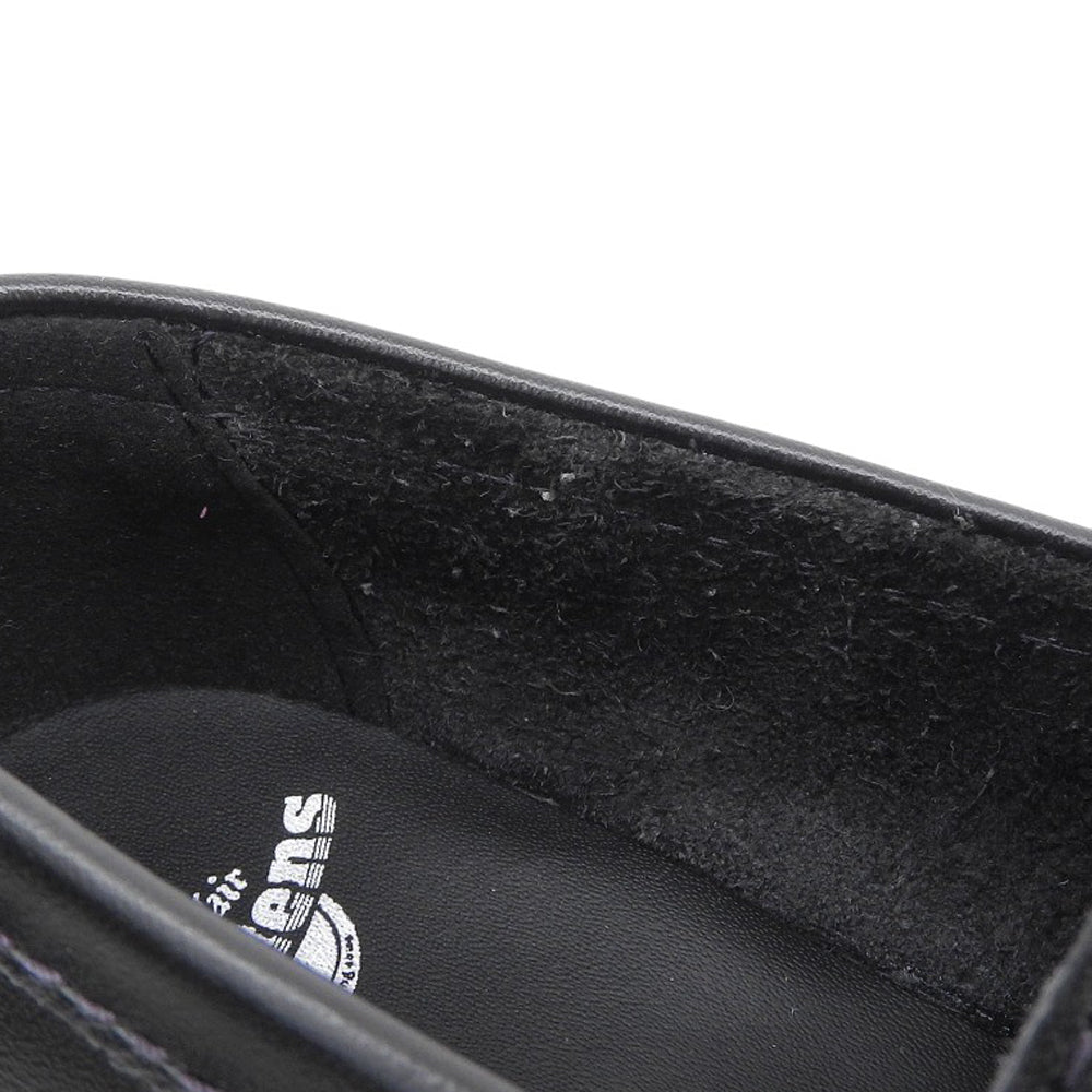 Dr.Martens ドクターマーチン 美品 PENTON BEX DS PLTD / ダブルステッチ プレート ローファー レディース ブラック UK 4 27876001 シューズ