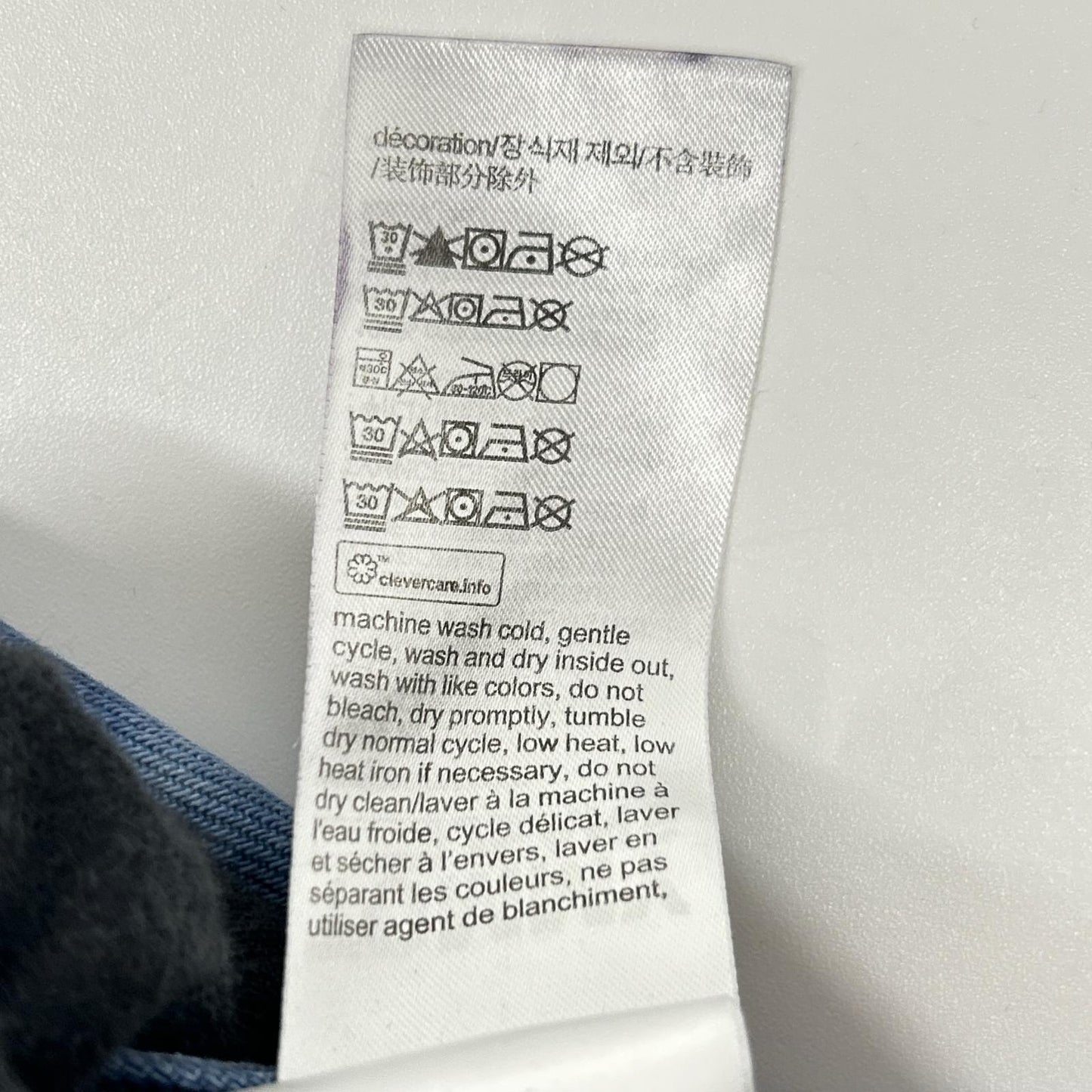 tommy jeans トミージーンズ ブルー 総柄 染め ローライズバギージーンズ ボトムス