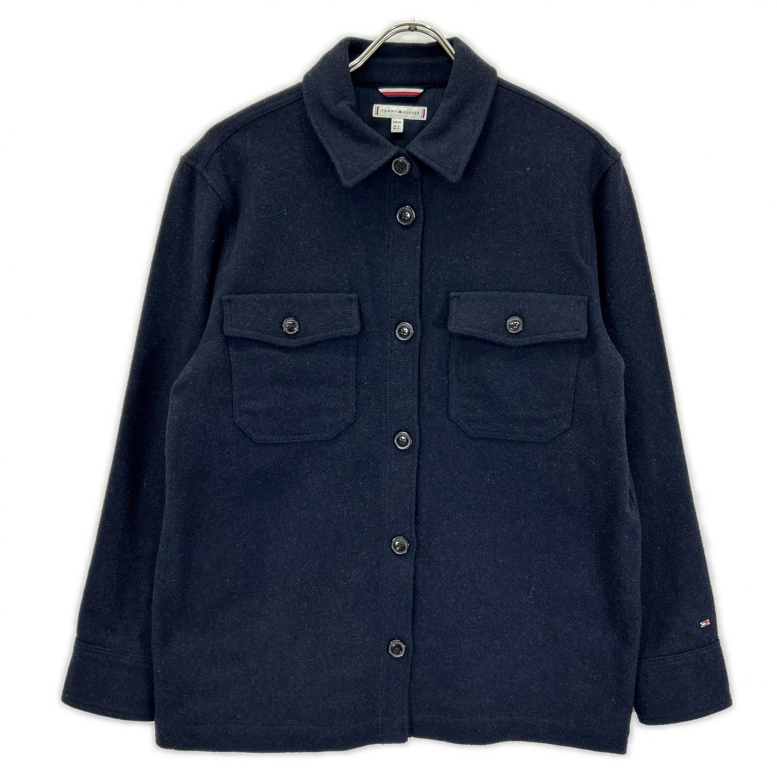 TOMMYHILFIGER トミーヒルフィガー ネイビー ウール ジャケット ジャケット