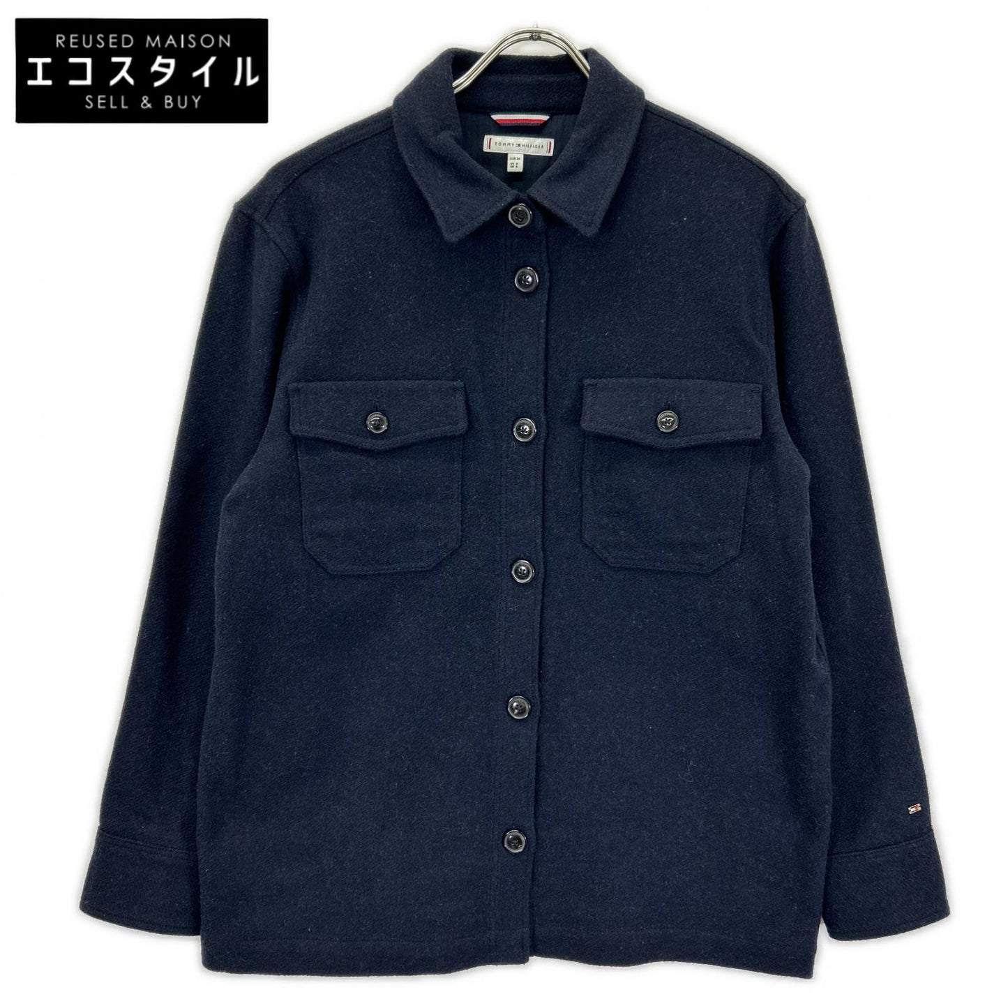 TOMMYHILFIGER トミーヒルフィガー ネイビー ウール ジャケット ジャケット
