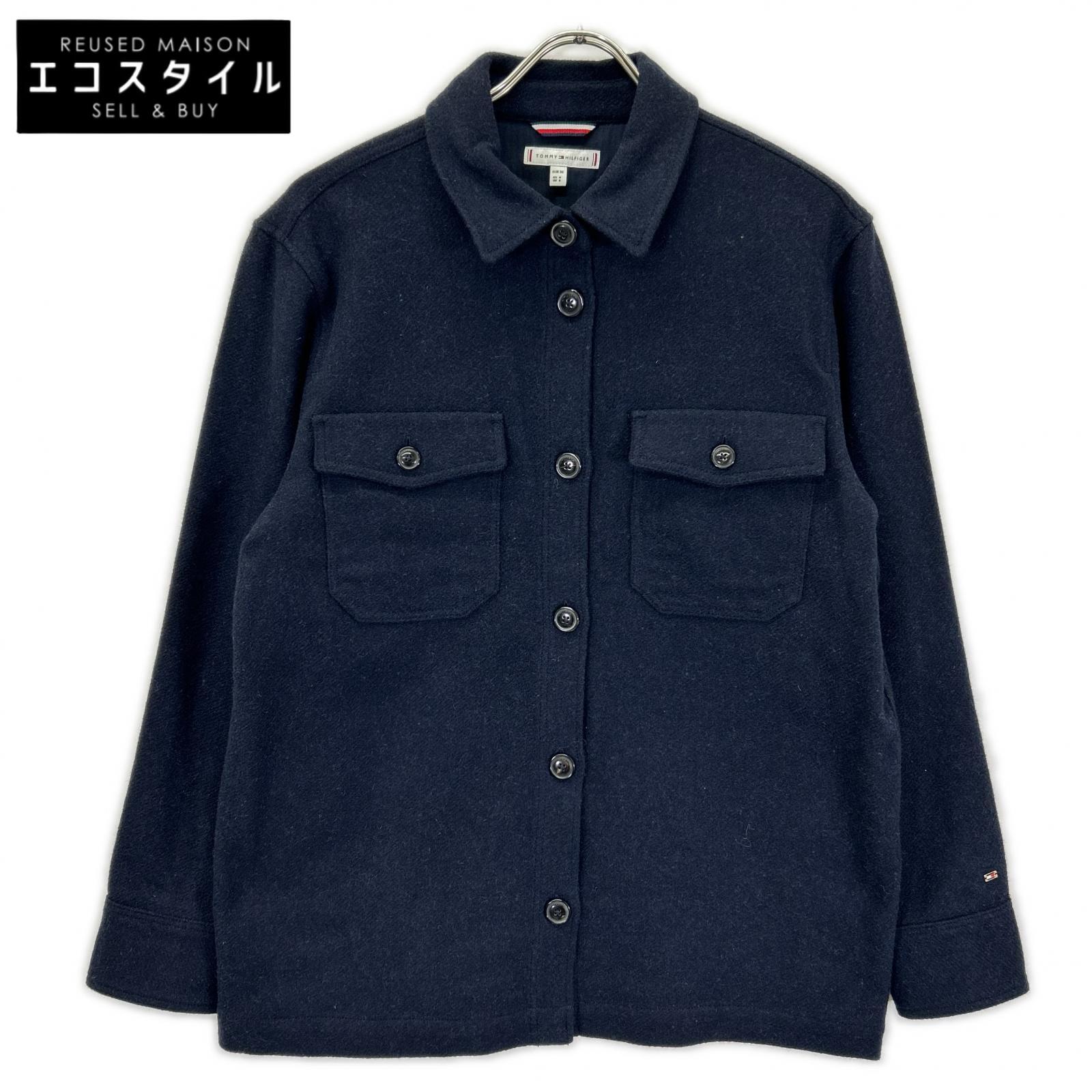 TOMMYHILFIGER トミーヒルフィガー ネイビー ウール ジャケット ジャケット
