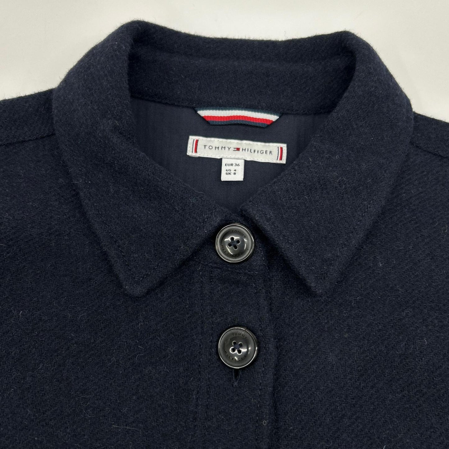 TOMMYHILFIGER トミーヒルフィガー ネイビー ウール ジャケット ジャケット